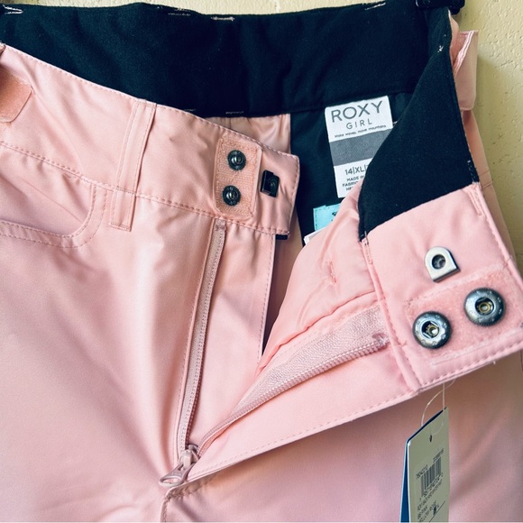 ROXY Pink Backyard Winter Snow Pant - Picture 9 of 14